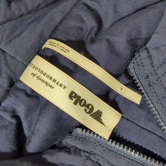 Gola x Anthropologie Sideline Windbreaker Jacket Women's Size Large - Picture 8 of 9